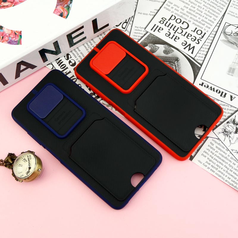 قاب ضد ضربه جاکارتی دار محافظ لنز کشویی کلاسیک Xiaomi Poco X3