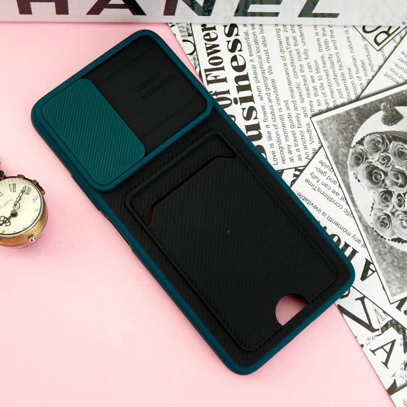 قاب ضد ضربه جاکارتی دار محافظ لنز کشویی کلاسیک Xiaomi Poco X3 GT