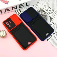 قاب ضد ضربه جاکارتی دار محافظ لنز کشویی کلاسیک Xiaomi Poco X3 GT