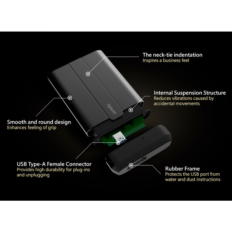 هارد اکسترنال اپیسر Apacer AC732 4TB