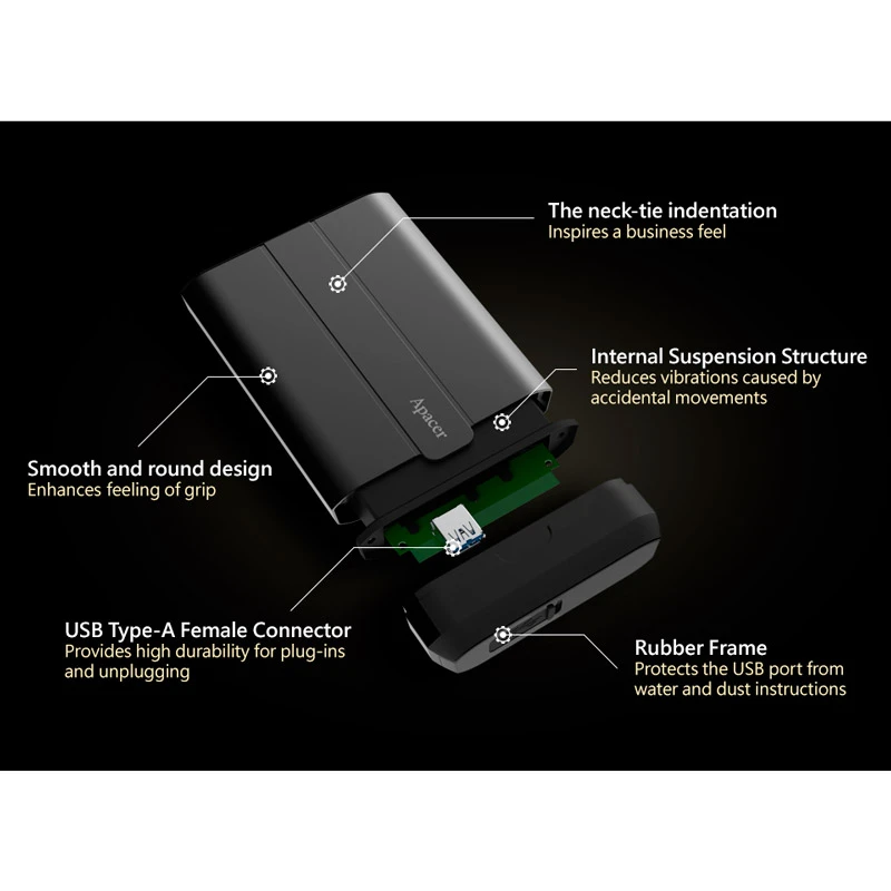 هارد اکسترنال اپیسر Apacer AC732 5TB