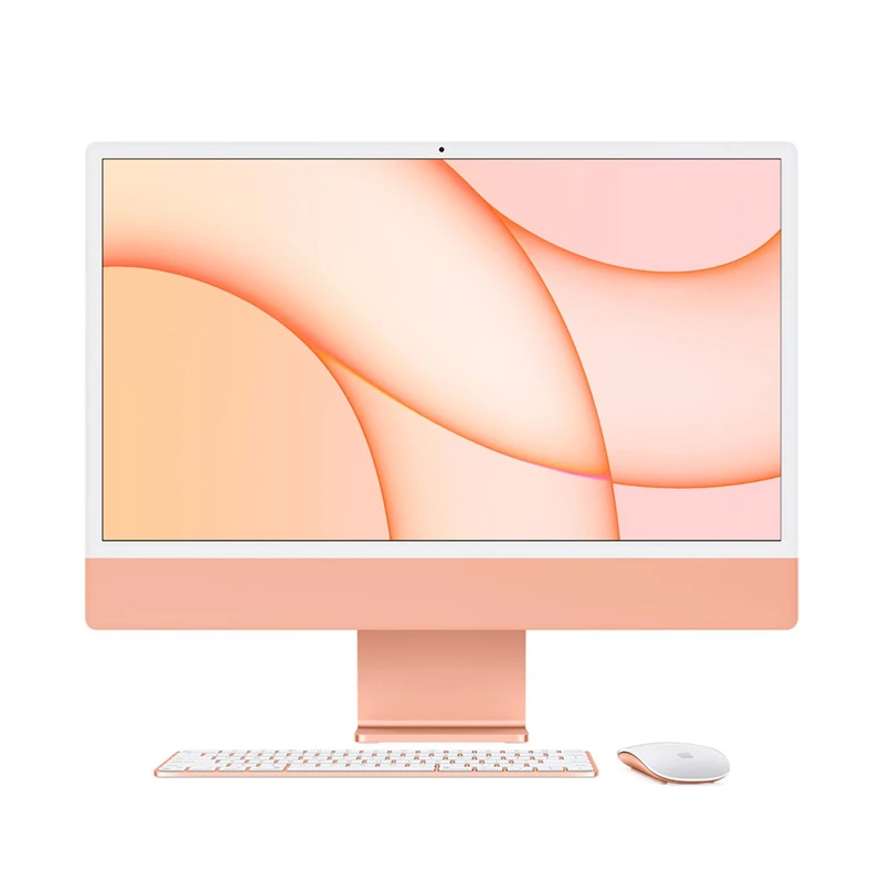 آل این وان Apple iMac 2021 M1 (8‑core) 16GB 256GB SSD Apple 8‑core 24" 4.5K