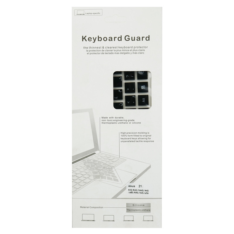کاور کیبورد ژله ای لپ تاپ Asus K45 21