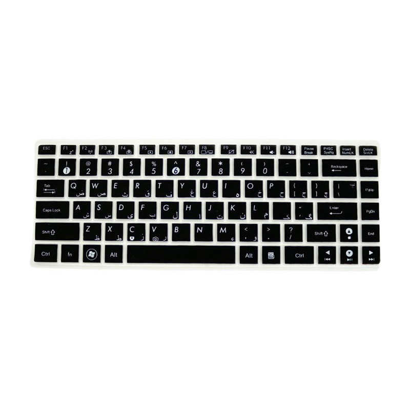 کاور کیبورد ژله ای لپ تاپ Asus K45 21