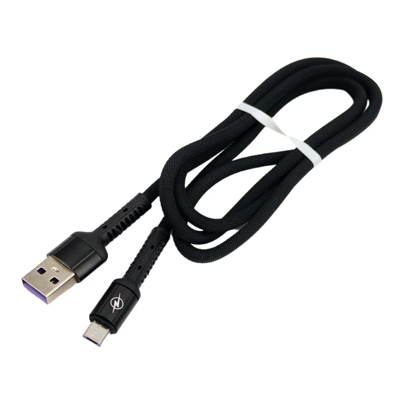 کابل میکرو یو اس بی فست شارژ 5 آمپر ایسوس PS-201 طول 1 متر