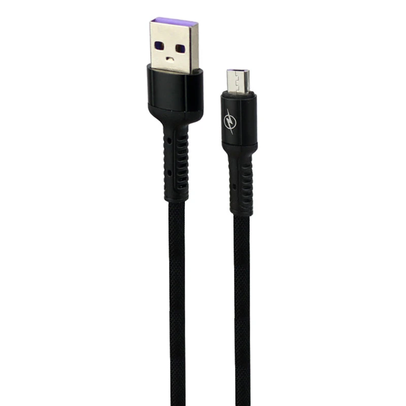 کابل میکرو یو اس بی فست شارژ 5 آمپر ایسوس PS-201 طول 1 متر