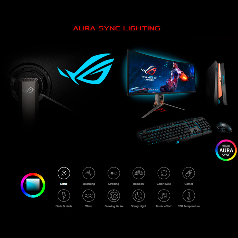 مانیتور گیمینگ خمیده ایسوس ROG Swift PG349Q سایز 34 اینچ
