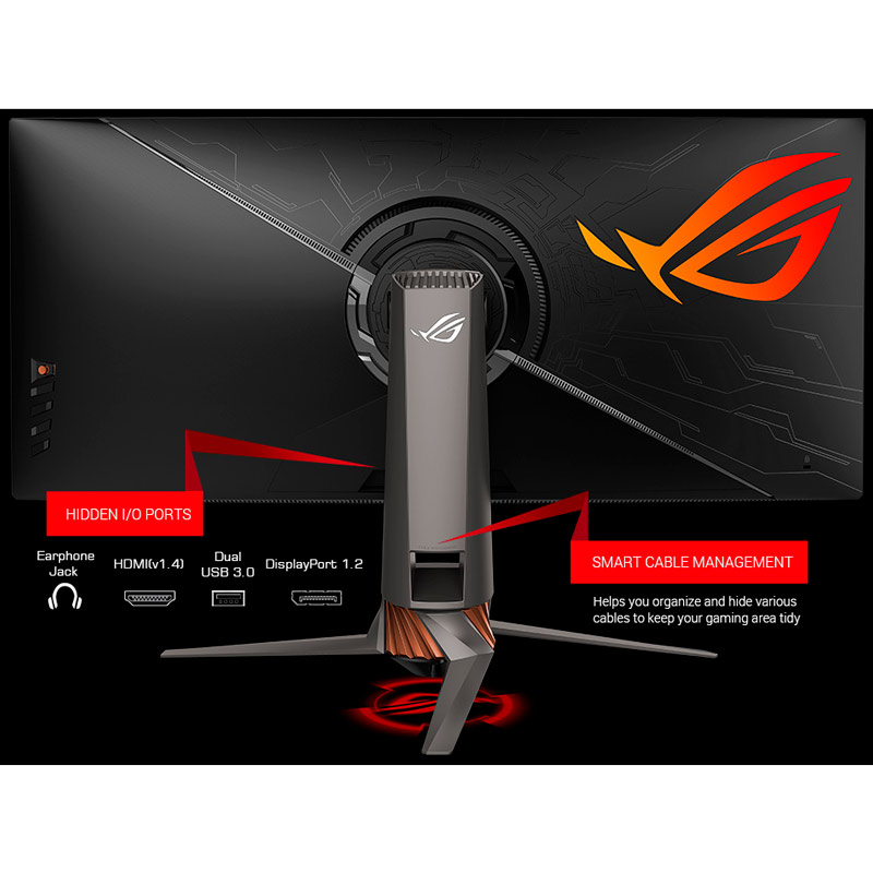 مانیتور گیمینگ خمیده ایسوس ROG Swift PG349Q سایز 34 اینچ
