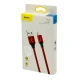 کابل لایتنینگ فست شارژ 2 آمپر باسئوس Yiven CALYW-A طول 1.8 متر