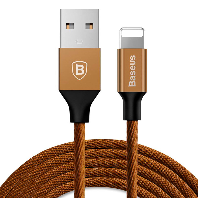 کابل آیفونی فست شارژ Baseus Yiven CALYW-A 2A 1.8m