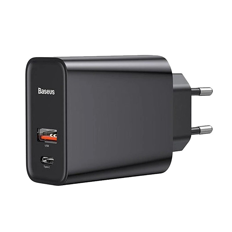 کلگی فست شارژ Baseus CCFS-C01 2Port 5A QC3.0 PD 30W