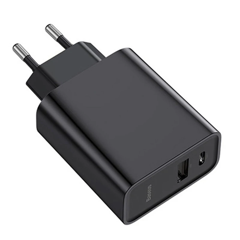 کلگی فست شارژ Baseus CCFS-C01 2Port 5A QC3.0 PD 30W