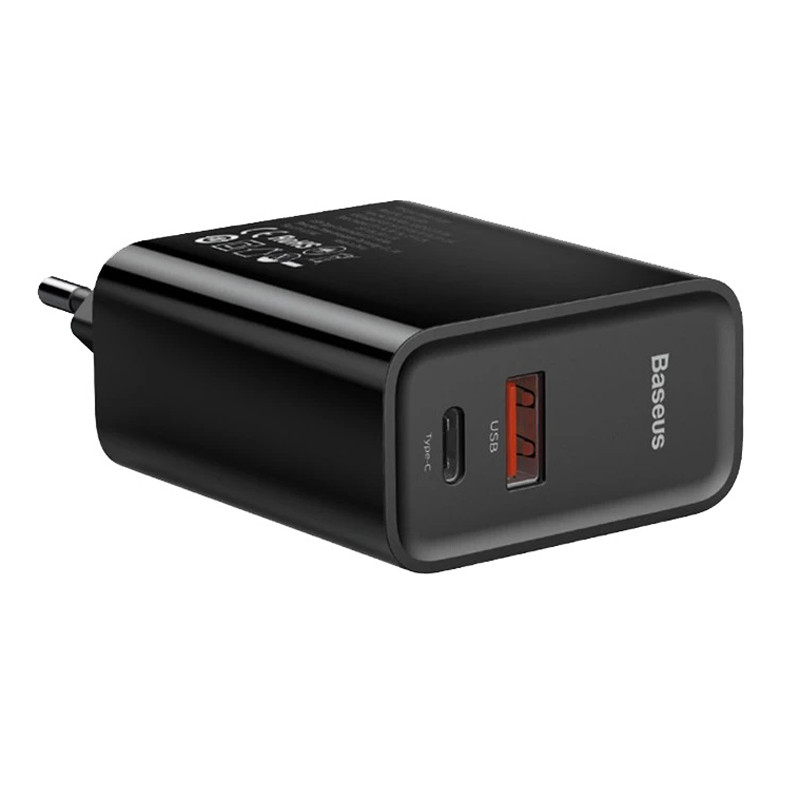 کلگی فست شارژ Baseus CCFS-C01 2Port 5A QC3.0 PD 30W
