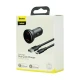شارژر فندکی فست شارژ Baseus TZCCBX-B0G 5A 45W + کابل Type-C