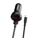 شارژر فندکی فست شارژ Baseus TZCCBX-B0G 5A 45W + کابل Type-C