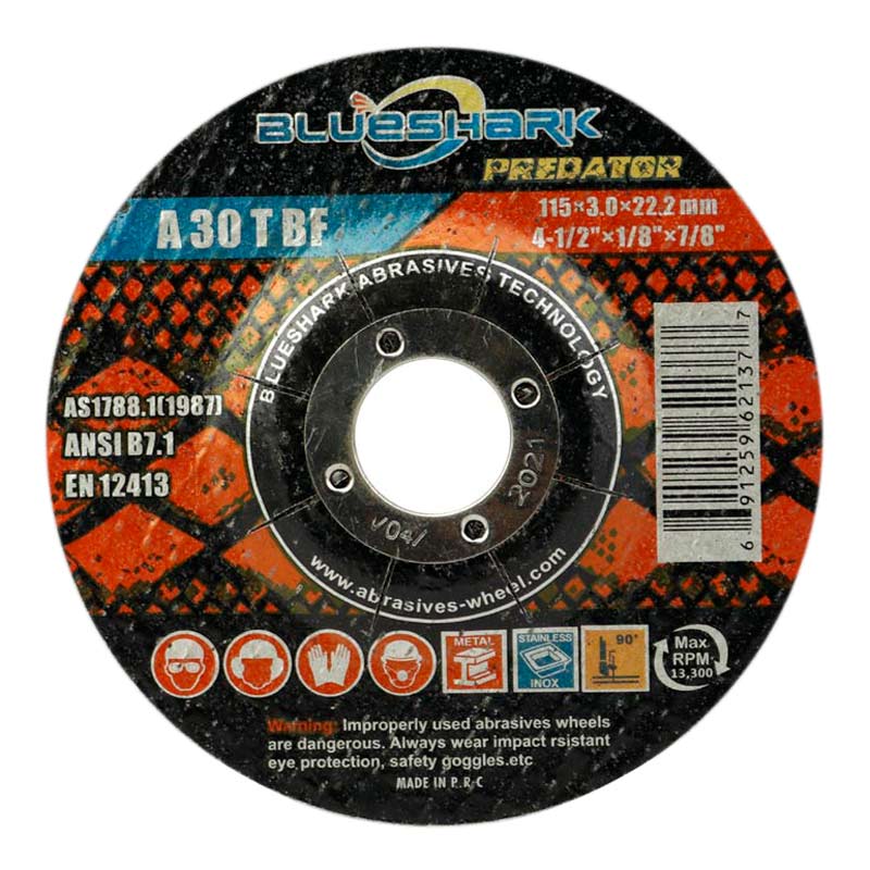 صفحه برش استیل بلوشارک Blueshark A30TBF 115mm