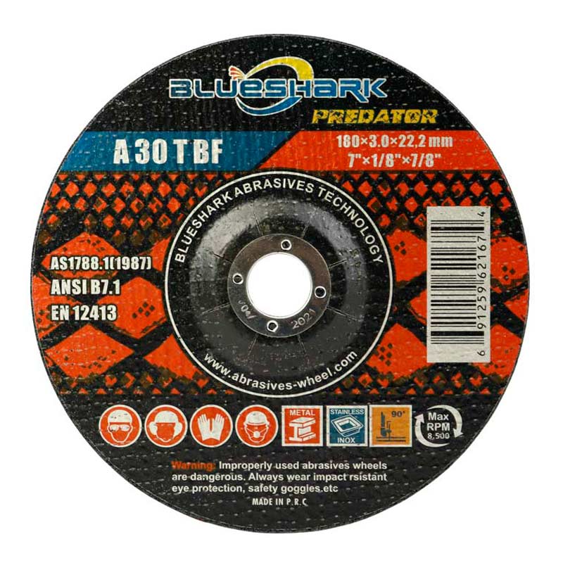 صفحه برش استیل بلوشارک Blueshark A30TBF 180mm