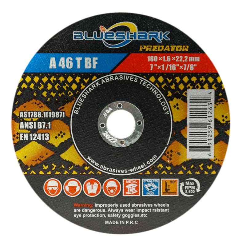 صفحه برش استیل بلوشارک Blueshark A46TBF 180mm