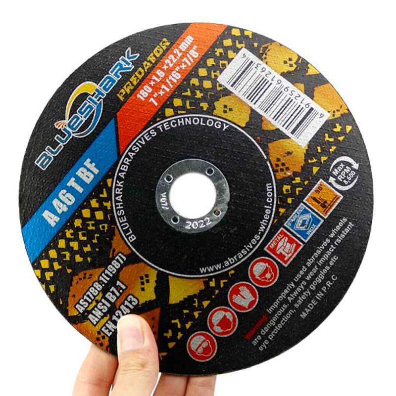 صفحه برش استیل بلوشارک Blueshark A46TBF 180mm