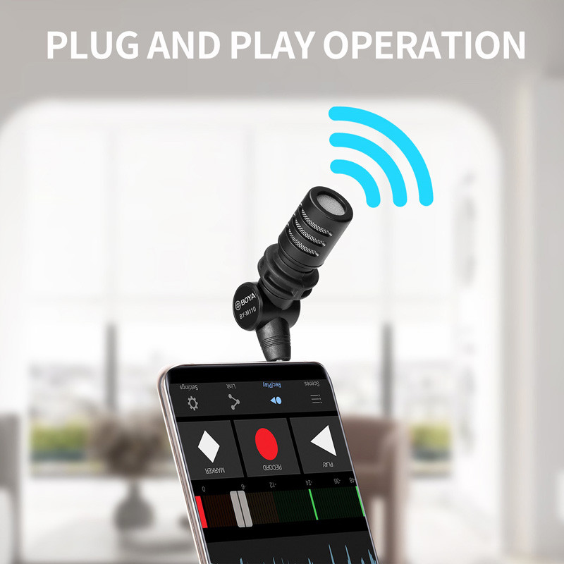 میکروفون کندانسور Boya BY-M100 TRS 3.5mm