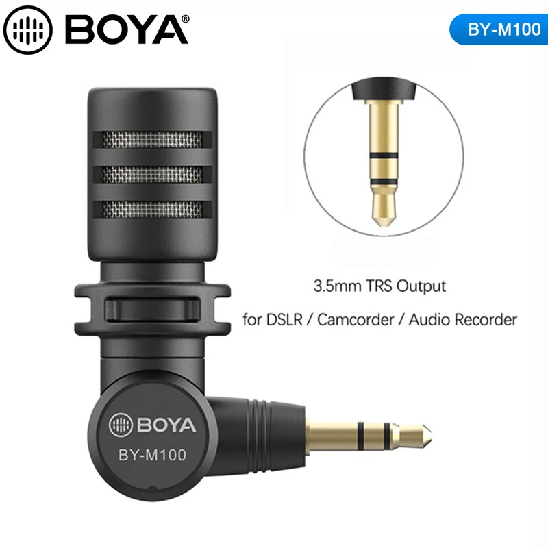 میکروفون کندانسور Boya BY-M100 TRS 3.5mm