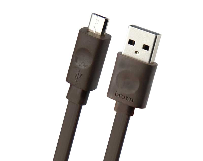 کابل میکرو یو اس بی اورجینال Brown 1m شرینک