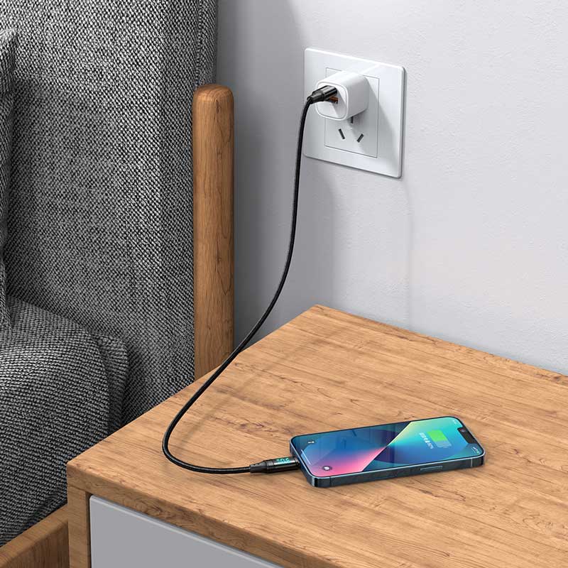 کابل تبدیل فست شارژ Mcdodo CA-103 Type-C to Lightning PD 36W 3A 1.2m