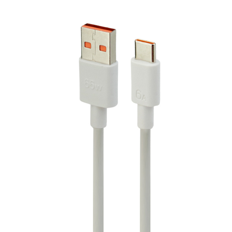 کابل تایپ سی فست شارژ CAZA X66-TC 66W 6A 1m