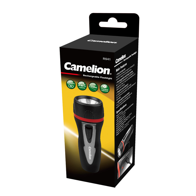 چراغ قوه شارژی Camelion RS41
