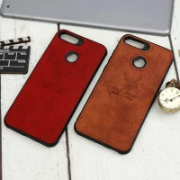 قاب چرمی محافظ لنزدار طرح گوزن Huawei Y6 Prime 2018