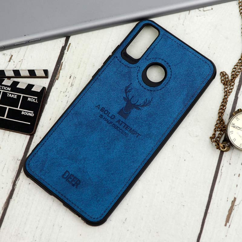 قاب چرمی محافظ لنزدار طرح گوزن Huawei Y8s
