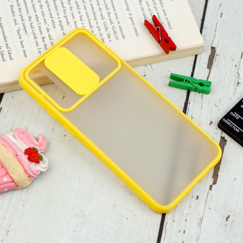 قاب PC مات محافظ لنز دار کشویی Samsung A30s/A50s