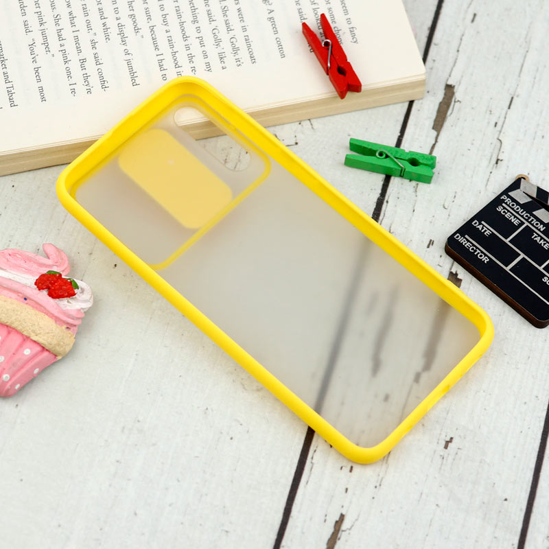 قاب PC مات محافظ لنز دار کشویی Samsung A30s/A50s