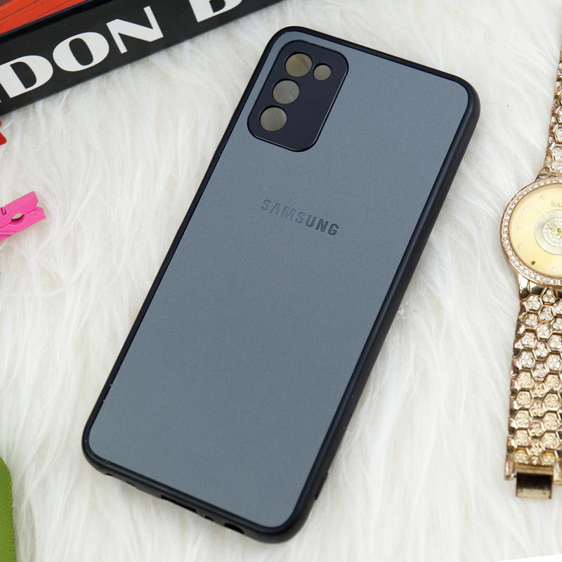 قاب سامسونگ Galaxy A02s / M02s طرح PVD محافظ لنزدار