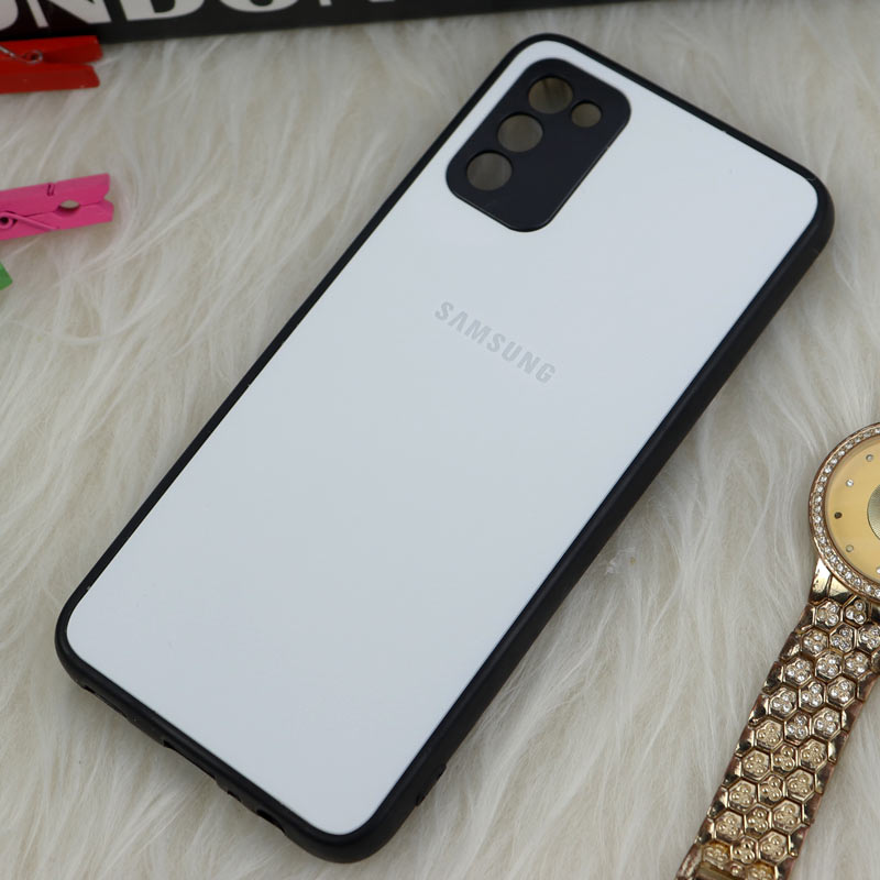 قاب سامسونگ Galaxy A02s / M02s طرح PVD محافظ لنزدار