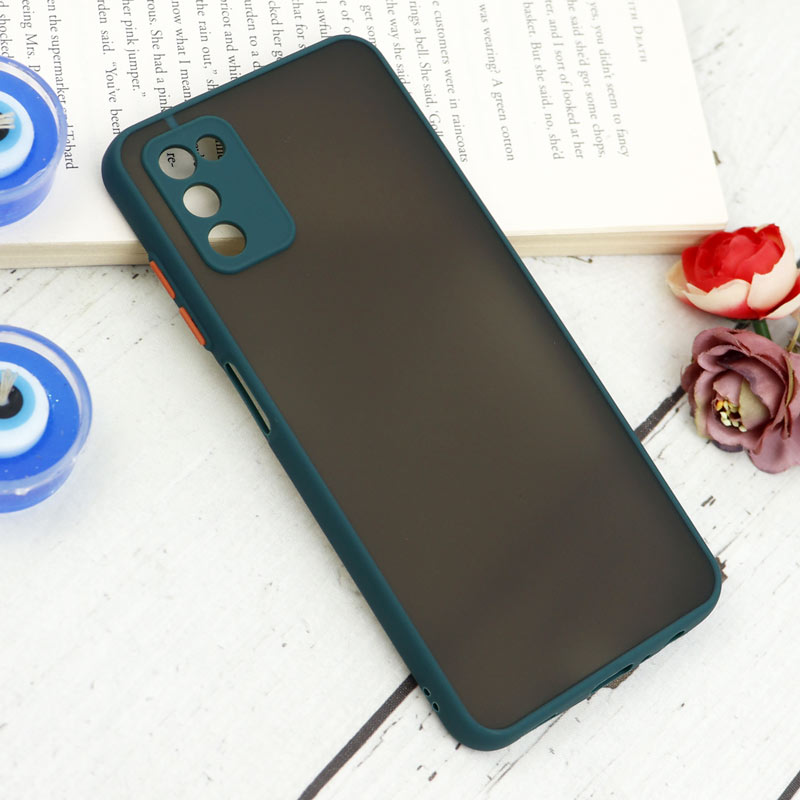 قاب PC مات محافظ لنز دار Samsung Galaxy A03s