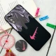 قاب سیلیکونی مشکی طرح Nike + پاپ سوکت Samsung Galaxy A03s