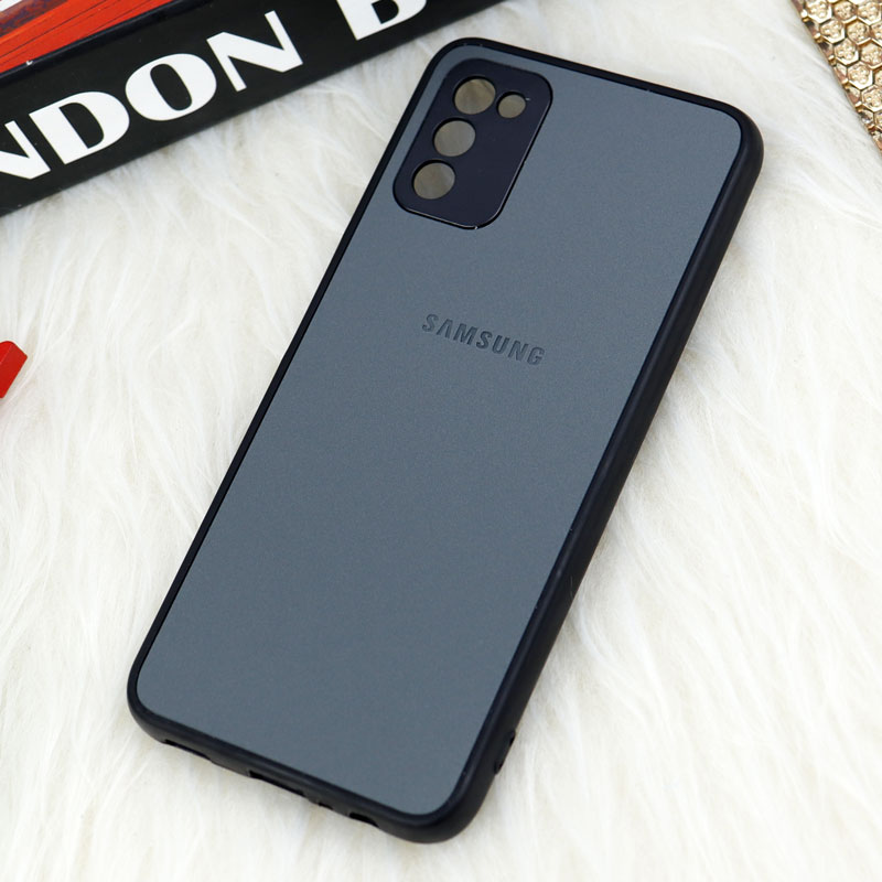 قاب سامسونگ Galaxy A03s طرح PVD محافظ لنزدار