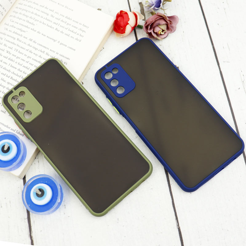 قاب PC مات محافظ لنز دار Samsung Galaxy A03s