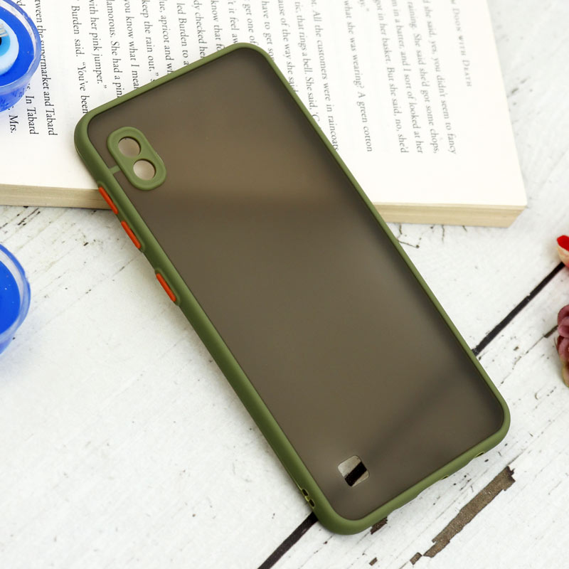 قاب PC مات محافظ لنز دار Samsung Galaxy A10