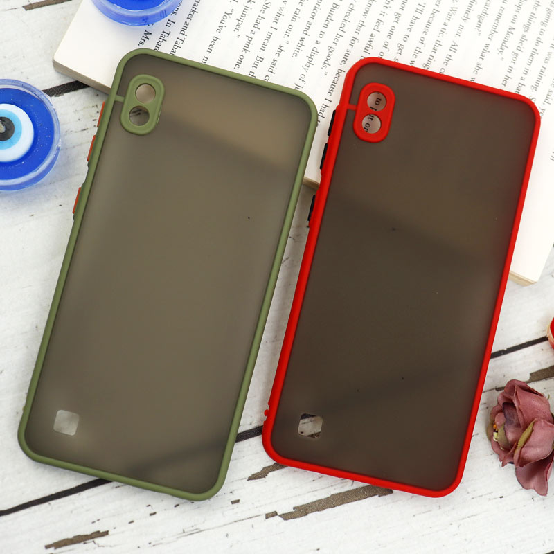قاب PC مات محافظ لنز دار Samsung Galaxy A10