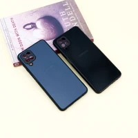 قاب سامسونگ Galaxy A12 / M12 طرح PVD محافظ لنزدار