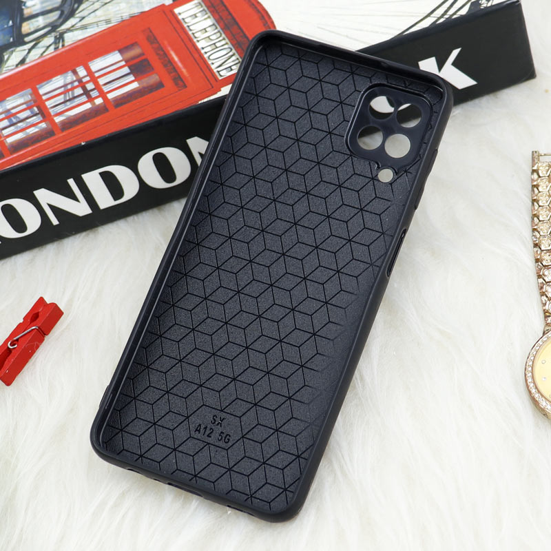 قاب سامسونگ Galaxy A12 / M12 طرح PVD محافظ لنزدار
