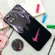 قاب سیلیکونی مشکی طرح Nike + پاپ سوکت Samsung Galaxy A12