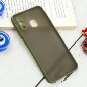 قاب PC مات محافظ لنز دار Samsung Galaxy A20
