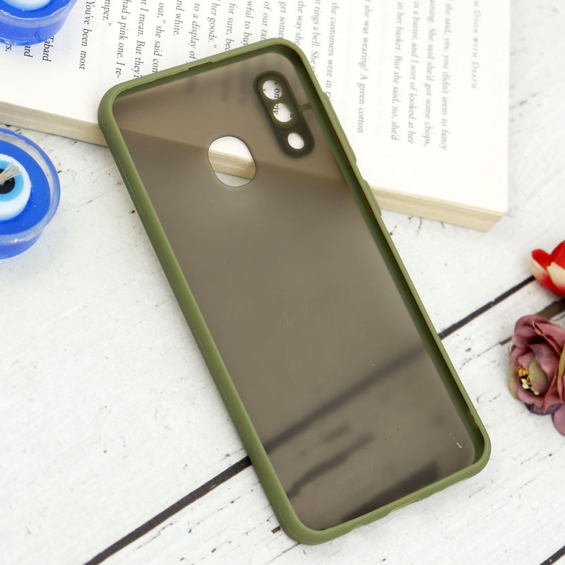 قاب PC مات محافظ لنز دار Samsung Galaxy A20