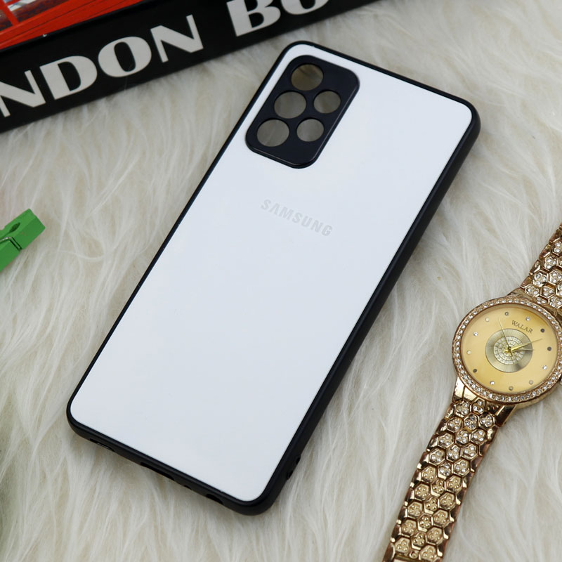 قاب سامسونگ Galaxy A72 طرح PVD محافظ لنزدار