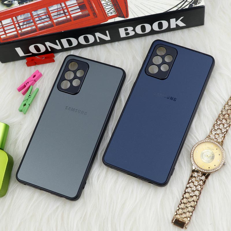 قاب سامسونگ Galaxy A72 طرح PVD محافظ لنزدار