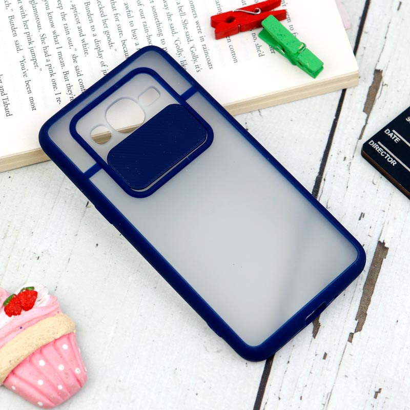 قاب PC مات محافظ لنز دار کشویی Samsung Galaxy J2 Prime