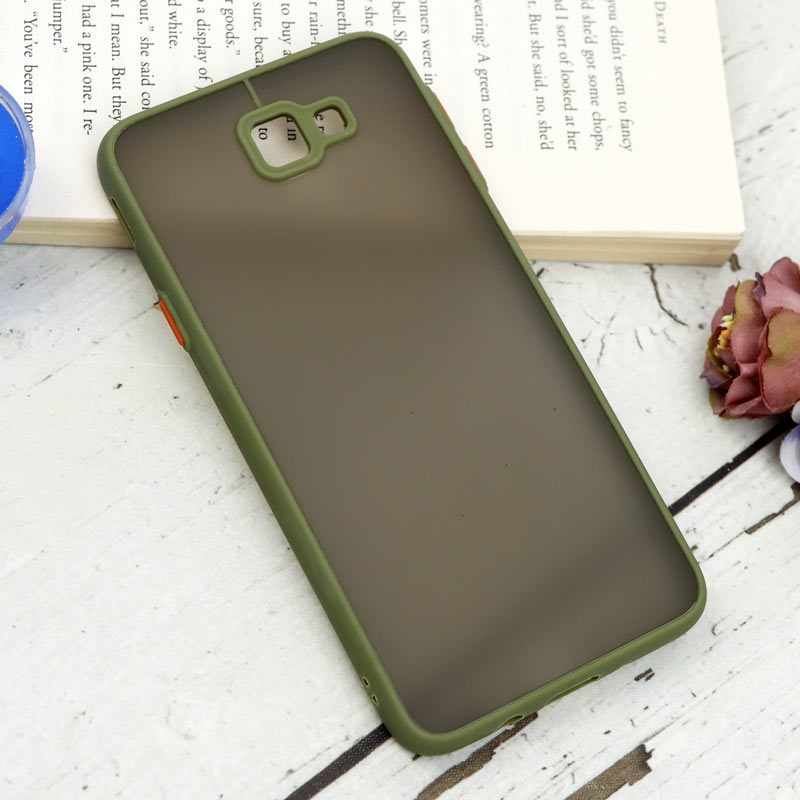 قاب PC مات محافظ لنز دار Samsung Galaxy J5 Prime